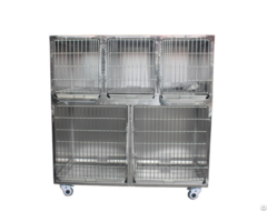 Animal Hospital Stainless Steel Vet Cages