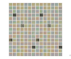 20x20mm Small Square Iridescent Color Glass Mosaics