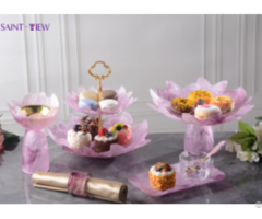 Saint View Crystal Vase Manufactures Ramadan Mubkhar Backoor Gift Set Coffee Tray Souvenir