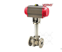 Pneumatic Actuated Cryogenic Ball Valve