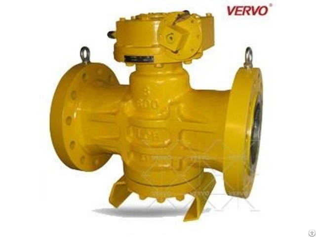 Inverted Pressure Balance Lubricated Plug Valve