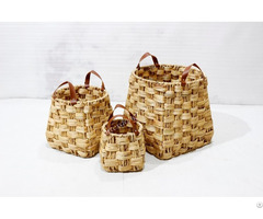 Hot Item Water Hyacinth Basket Sd10805a 3na
