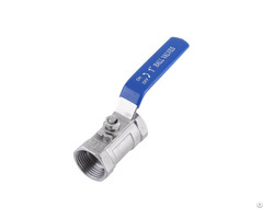 Stainless Steel 1pc Thread Ball Valve