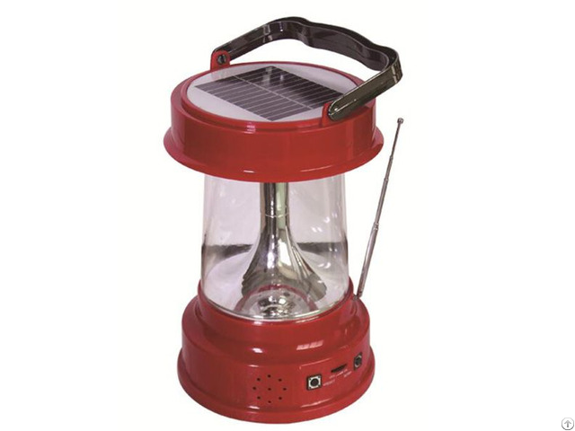 Solar Camping Lantern With Radio C1329r