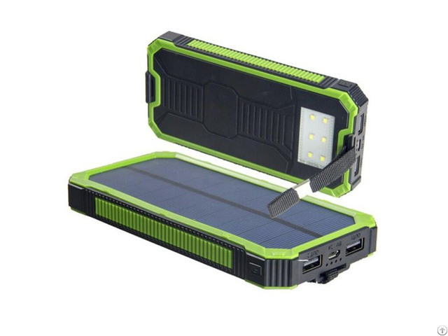 Solar Mobile Charger With Led Light M0056c