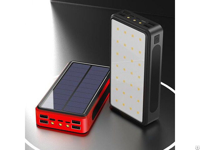 Solar Mobile Charger With Led Light M0023l