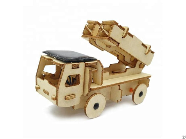 Diy Solar Missile Truck Jbt S006