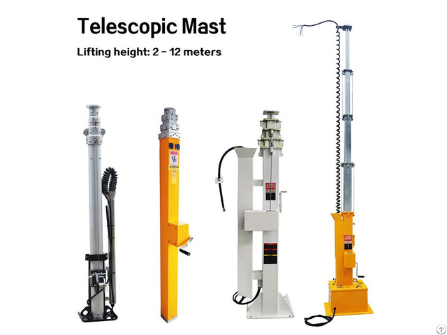 Telescopic Mast 2m 12m