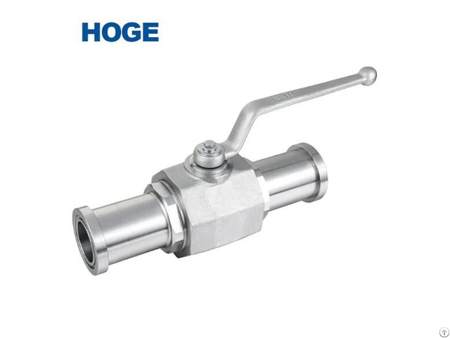 Long Handle Hydraulic Priority Sanitary Flanged Ball Valve