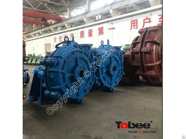 Tobee® 4x3e Hh High Head Slurry Pumps Are End Suction