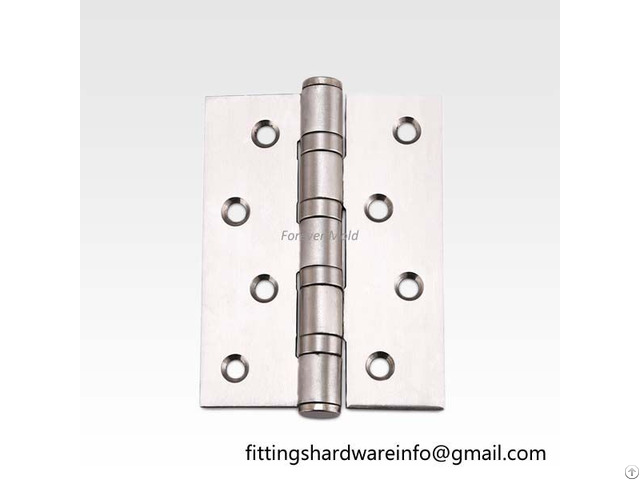 Butt Hinges Supplier Customized Color Size Heavy Doors 2bb 4bb Bearing Stainless Steel Door Hinge