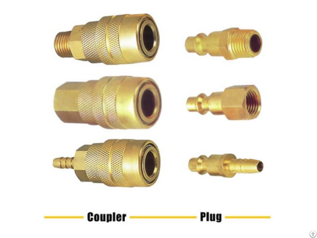 Milton Brass Quick Couplers