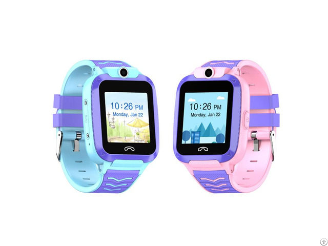 4g Gps Wifi Location Smart Watch Phone Voice Chat Safety Zone Sos Smartwatch For Kids