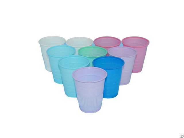 5oz 3gsm Disposable Plastic Dental Cup Clear Or Colored Custom Drinking Cups With Oem Logo