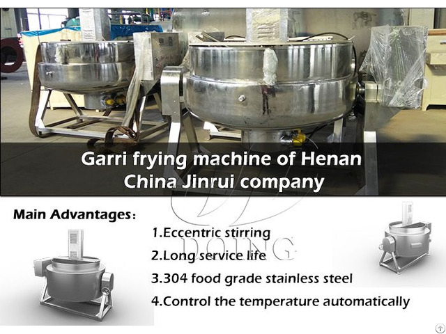 Hot Sale Cassava Garri Fryer For Gari Processing Line In West Africa