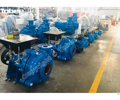 Tobee® 6x4d Ah Centrifugal Heavy Duty Slurry Pumps Used For Mine Drainage In The Coal Mines