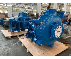 Tobee® Th8x6e Slurry Pumps Work At A Silica Sand Plant That Pumping Abrasive