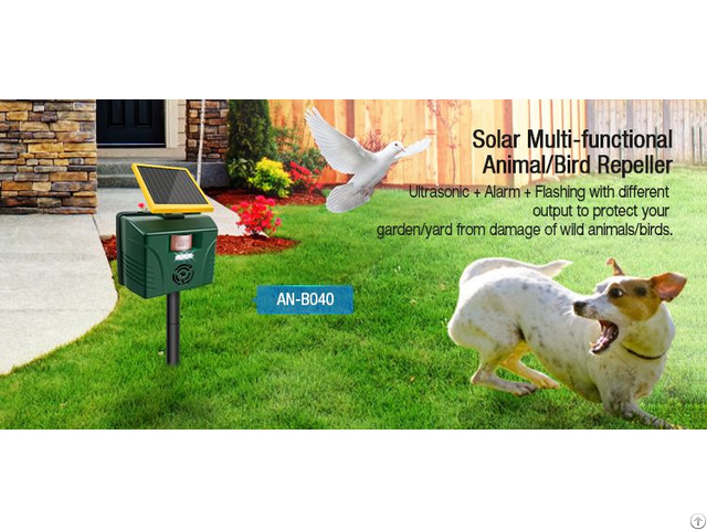 Garden Solar Animal Dog Cat Marten Deer Fox Bird Repellent