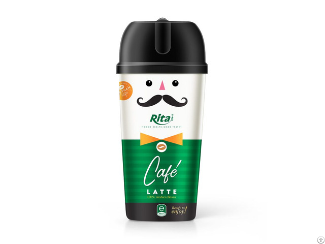 Coffee Latte 360ml Transparent Pp Bottle