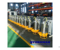 Hydroman™ Electric Submersible Slurry Pump In Stainless Steel For Acid Mine