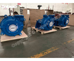 Tobee® 6 4 Rubber Lined Horizontal Slurry Pumps With Gland Packing