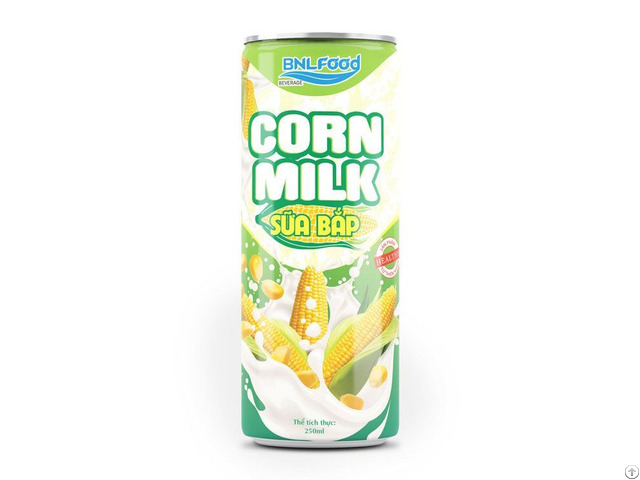 250ml Canned Hight Quality Corn Milk Drink