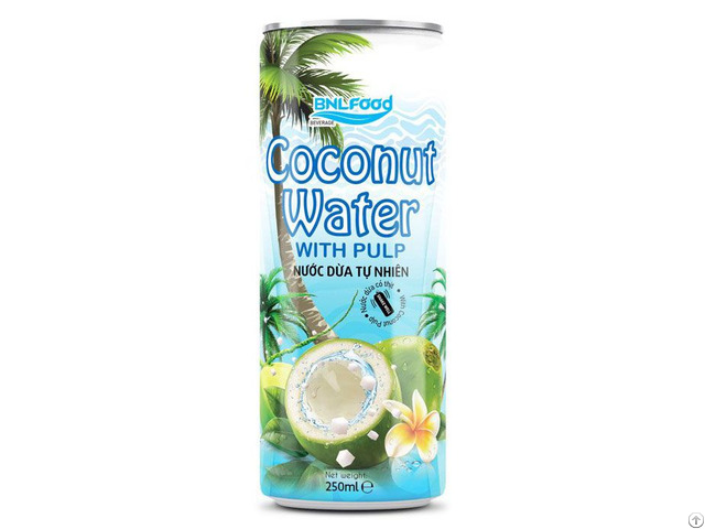 Oem Pure Coconut Water With Pulp Supplier