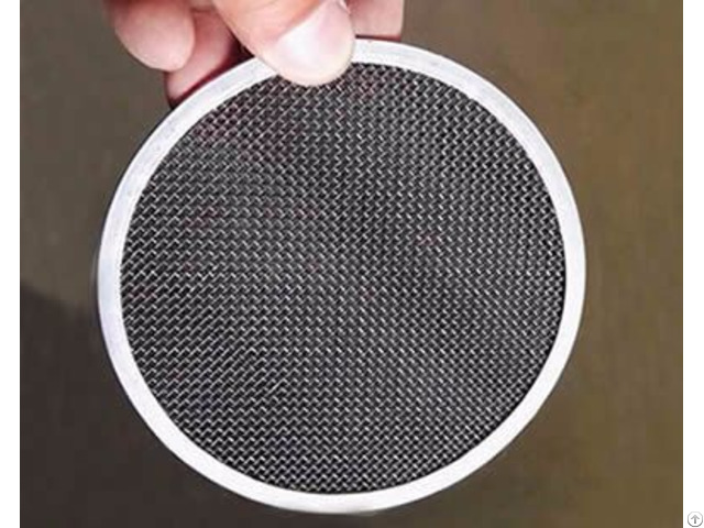 Black Wire Cloth Filter Disc