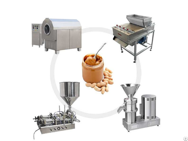 Which Machine Are Needed For Peanut Butter Production Line