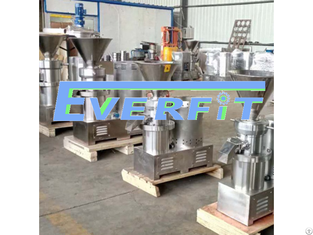 Installation Of Peanut Butter Grinding Machine