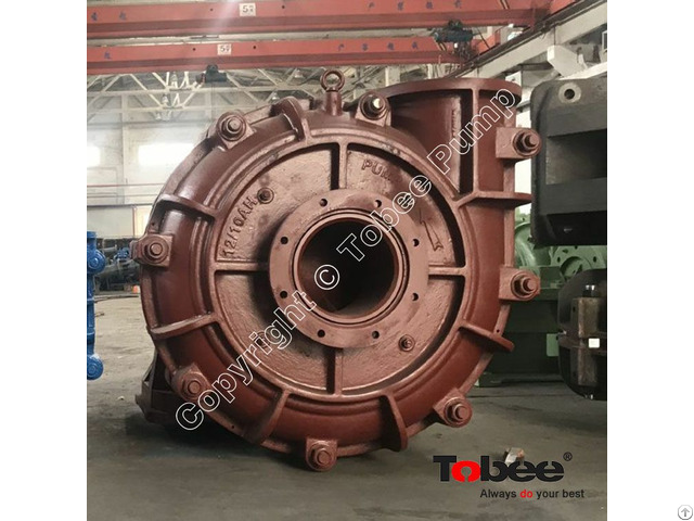 Tobee® 12 10st Ah Slurry Pumps Are Widely Used To Transport Corrosive Abrasive