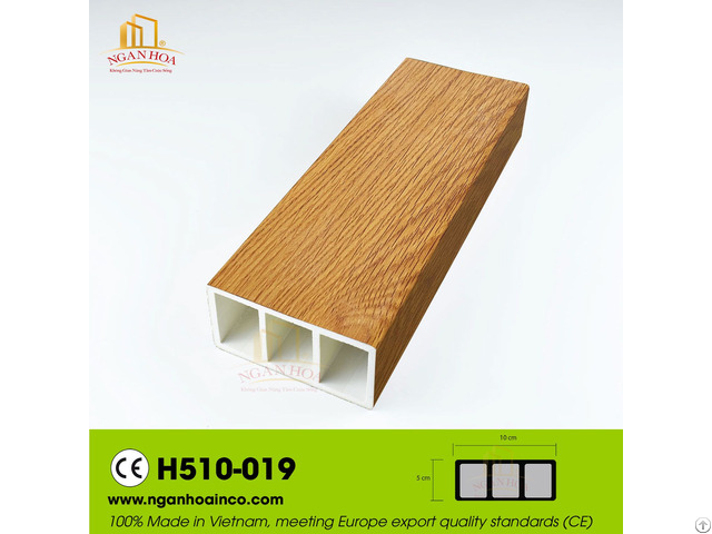 Plastic Faux Wood Rectangle Box H510 2