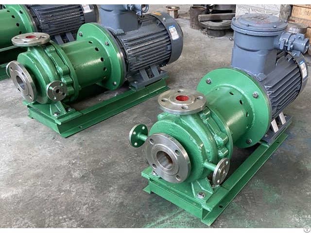 Magnetic Chemical Process Pump With Heating Jacket