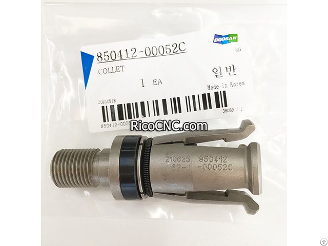 Din40 Cat40 Gripper 850412 00052 Tool Claw Collet Assy For Doosan Daewoo Dnm Dmc Ffgdmc Machine