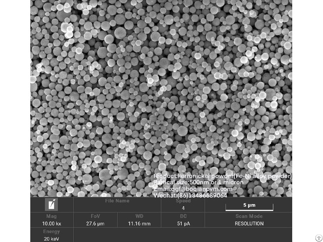 500nm Or 1micron Feni Ferronickel Powder