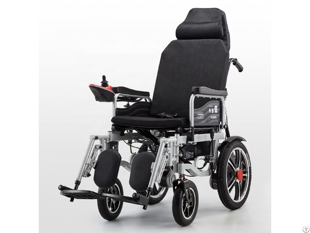 Cheap Price Very Lightweight Electric Light Wheelchair With Head Adjustable