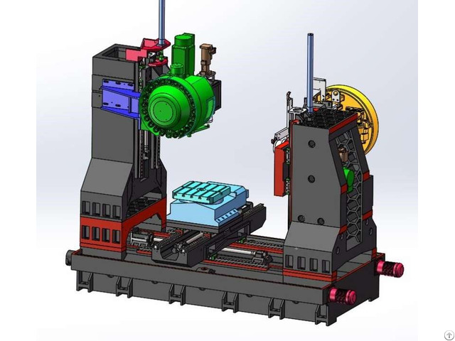 High Rigidity Perfect Precision Inspection Cnc Vertical Horizontal Machining Center