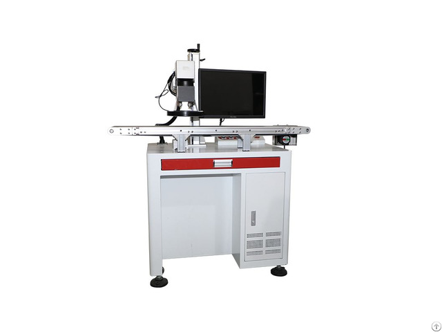 Optical Fiber Automatic Visual Laser Marking Machine Engraver