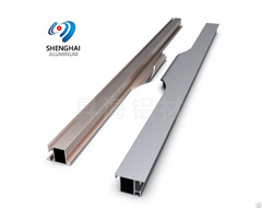 Aluminium Wardrobe Cabinet Handles Profiles From China Shenghai Aluminum