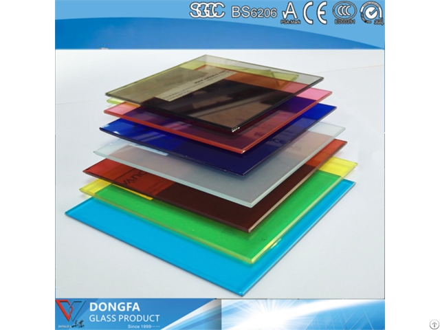 Tinted Pvb Glass For Buildings