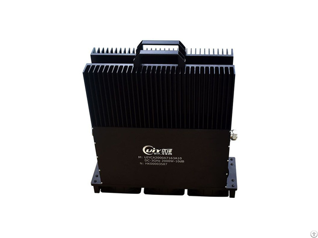 High Power 2000w Dc 3ghz Rf Coaxial Attenuator