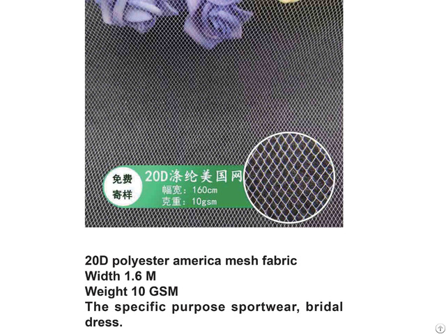 20d Polyester America Net