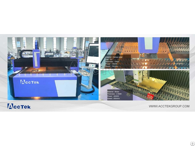 High Accuracy Sheet Metal Plate Fiber Laser Cutting Machine