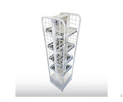 Five Tier Movable Display Shelf