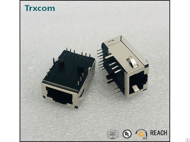Rj45 Fastjack With 10g Base T Integrated Magnetics