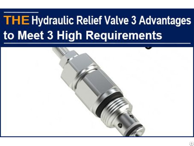 For Hydraulic Relief Valve With 3 High Requirements Ellenburger Spent 6 Months Without Results