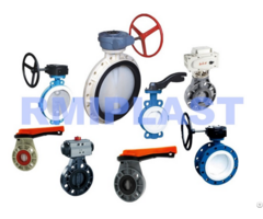 Pvc Cpvc Pvdf Pp Butterfly Valve