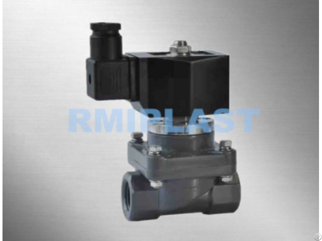 Plastic Pvc Ptfe Solenoid Valve