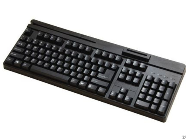 Heavy Duty Usb Keyboard Built In Msr And Scr