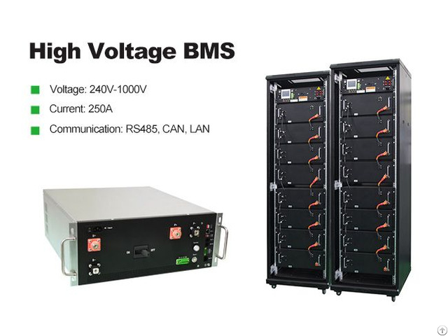 Ess Solar Energy Storage Lifepo4 16s Lithium Battery Bms 512v 160a